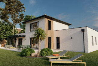 votre maison de 138m2 sur un terrain de 667m2 sur la commune de Royan au prix de 579500&euro; avec Alpha Constructions