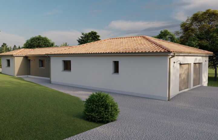 votre maison de 128m2 sur un terrain de 1600m2 sur la commune de Sadroc au prix de 338000&euro; avec Alpha Constructions