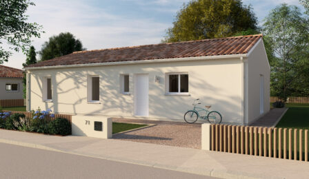 votre maison de 100m2 sur un terrain de 500m2 sur la commune de Saint-Savin au prix de 210000&euro; avec Alpha Constructions