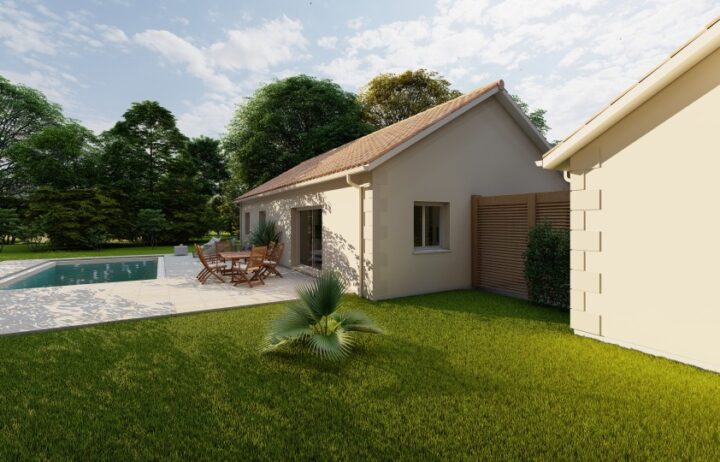 votre maison de 98m2 sur un terrain de 1500m2 sur la commune de Sainte-Nathalène au prix de 218600&euro; avec Alpha Constructions