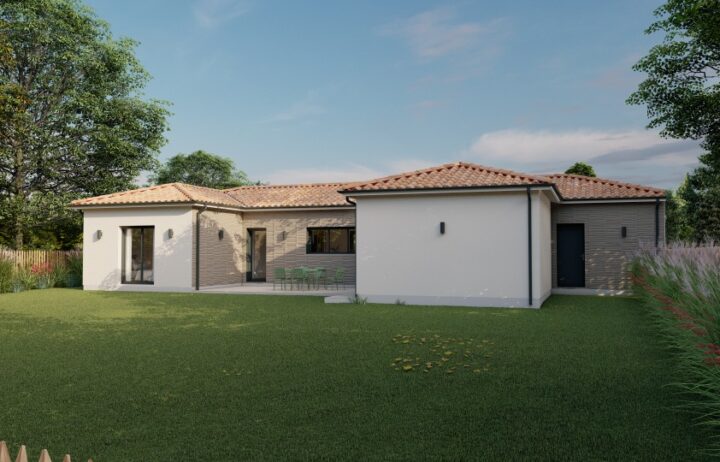 votre maison de 143m2 sur un terrain de 1150m2 sur la commune de Salignac-sur-Charente au prix de 352000&euro; avec Alpha Constructions