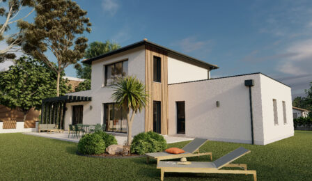 votre maison de 138m2 sur un terrain de 1600m2 sur la commune de Seilhac au prix de 459000&euro; avec Alpha Constructions