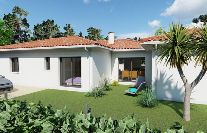 votre maison de 165m2 sur un terrain de 800m2 sur la commune de Semussac au prix de 471000&euro; avec Alpha Constructions
