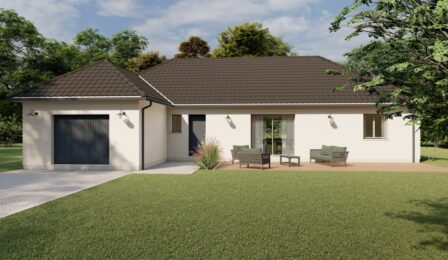 votre maison de 120m2 sur un terrain de 1505m2 sur la commune de Varetz au prix de 355000&euro; avec Alpha Constructions