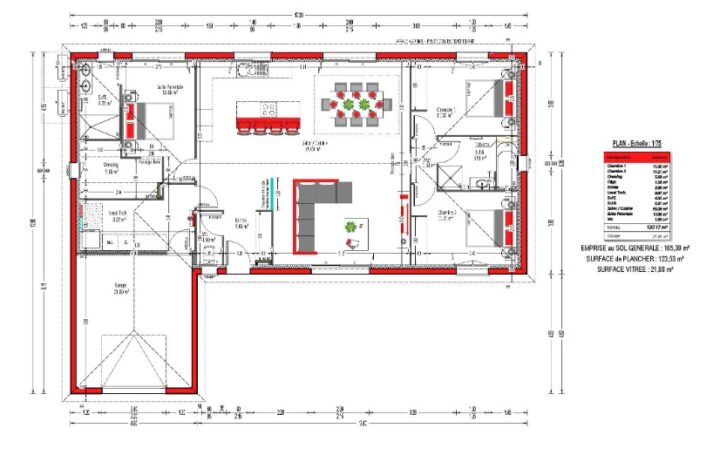 votre maison de 120m2 sur un terrain de 1505m2 sur la commune de Varetz au prix de 355000&euro; avec Alpha Constructions