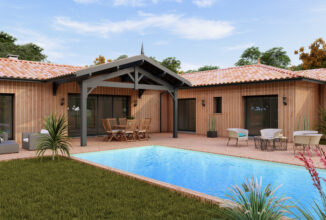 votre maison de 190m2 sur un terrain de 1027m2 sur la commune de Vensac au prix de 645000&euro; avec Alpha Constructions