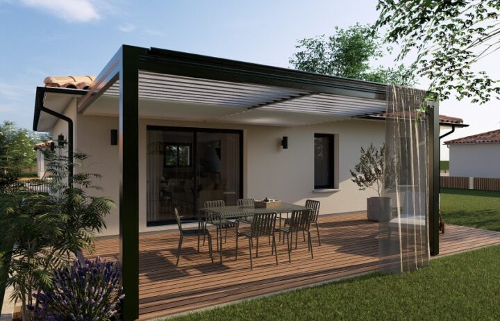 votre maison de 75m2 sur un terrain de 1640m2 sur la commune de Villandraut au prix de 214000&euro; avec Alpha Constructions